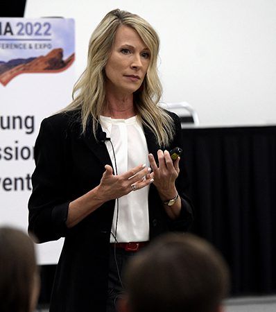 Lisa Hinz Speaking at AREMA