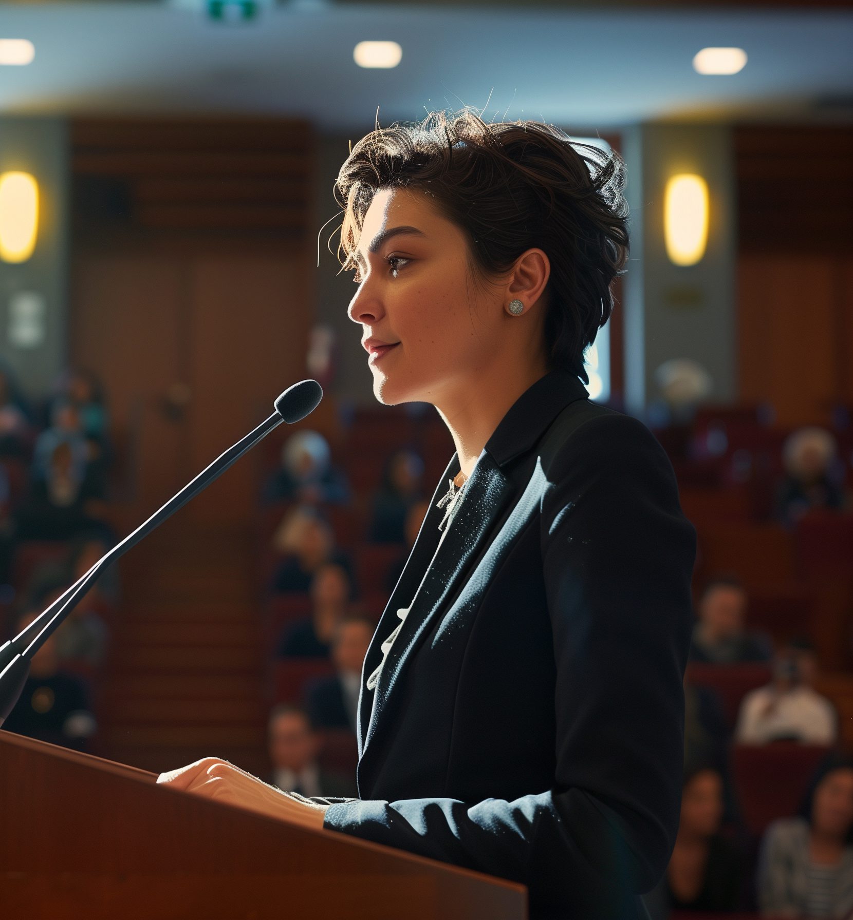 Photo of woman attorney